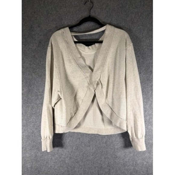 PILCRO Anthropologie Women Medium‎ Pullover Sweatshirt Casual Relaxed crossback - Picture 7 of 8